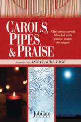 Carols, Pipes, & Praise Organ sheet music cover